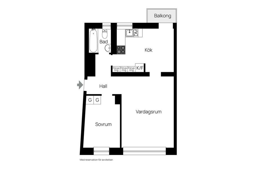 Bostadsrätt, Nathorstvägen 23, Skärmarbrink/Hammarbyhöjden, Stockholm