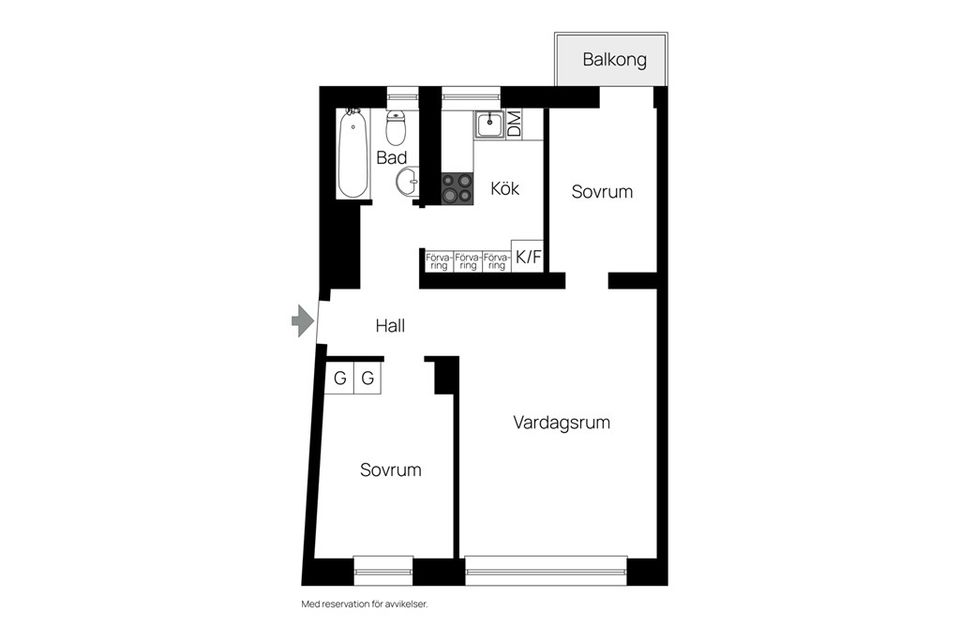 Bostadsrätt, Nathorstvägen 23, Skärmarbrink/Hammarbyhöjden, Stockholm