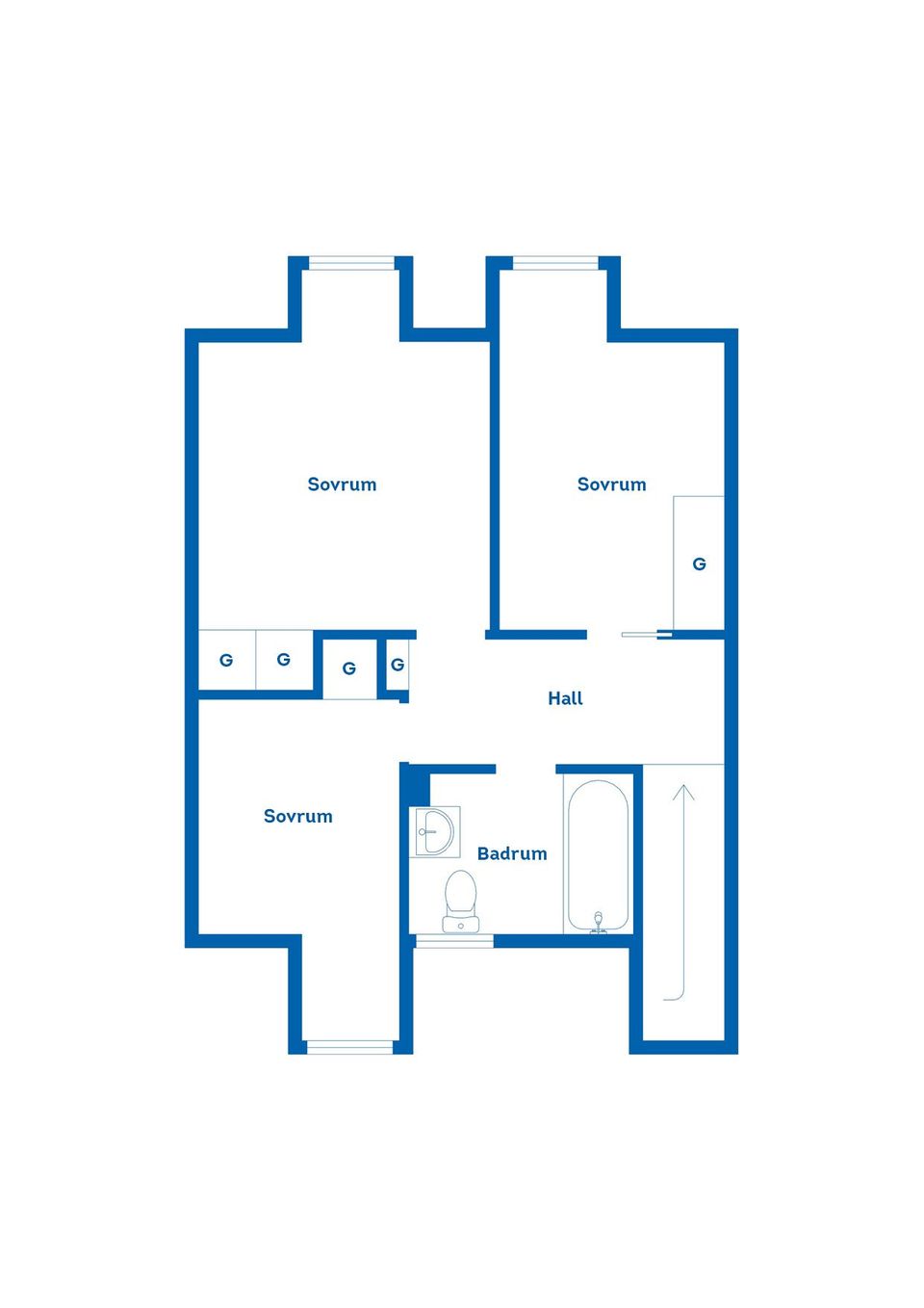 Radhus, Fogdegårdsvägen 19, Varnhem, Skara