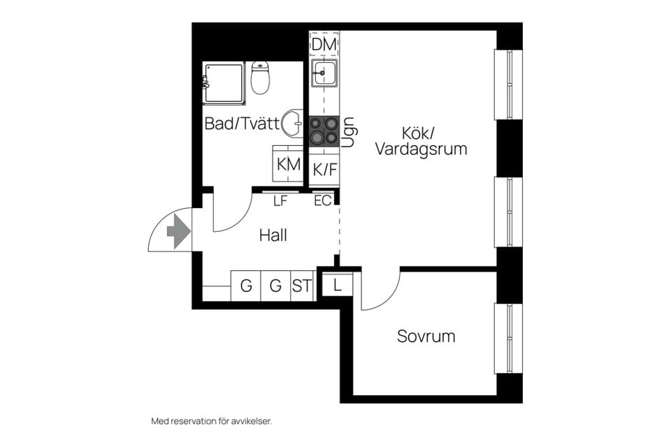 Bostadsrätt, Sankt Göransgatan 159, Kungsholmen - Stadshagen, Stockholm