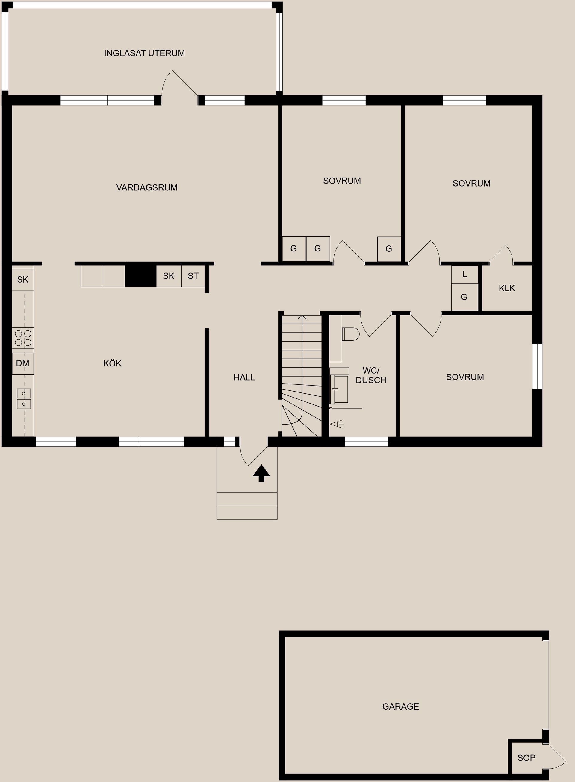Villa, Klöverstigen 1, Västra Husby, Söderköping