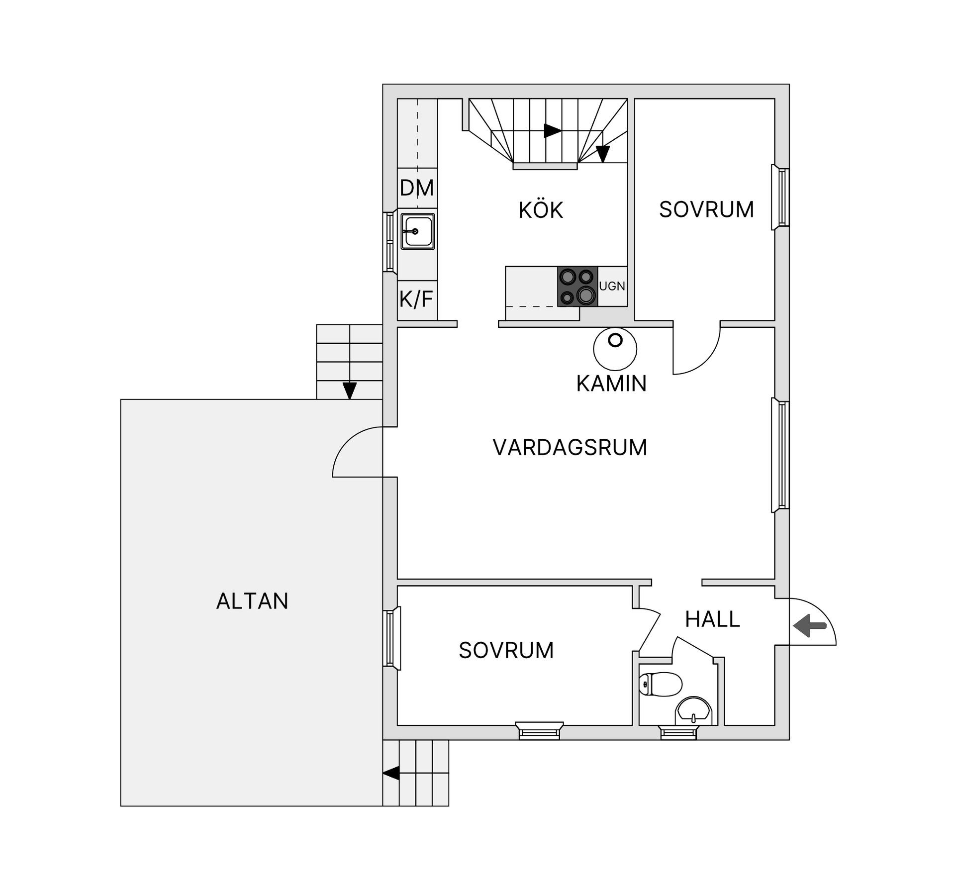 Villa, Snapphanevägen 3, Vittsjö, Hässleholm