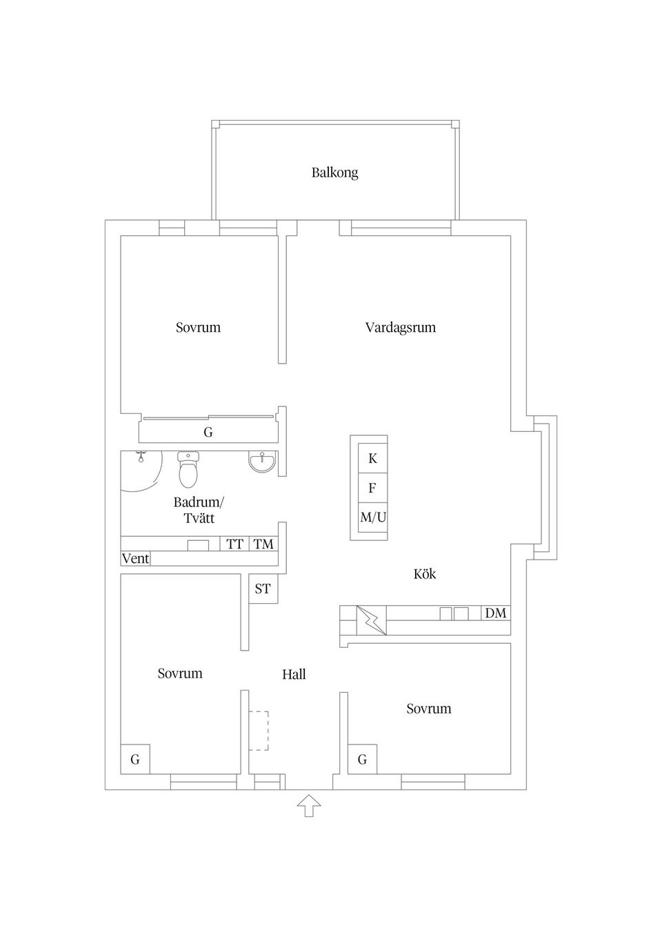 Bostadsrätt, Hemvägen 14Q, Vimpeltorpet, Kalmar