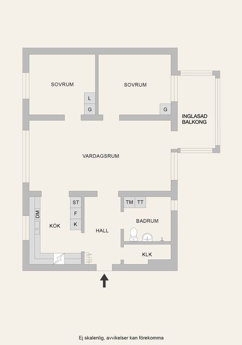 Bostadsrätt, Apoteksgatan 5, Centralt, Nynäshamn