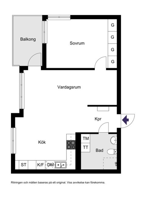 Bostadsrätt, Ada Nilssons gata 19, Fruängen, Stockholm