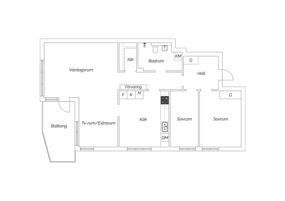 Bostadsrätt, Segelbåtsvägen 12, Stora Essingen, Stockholm