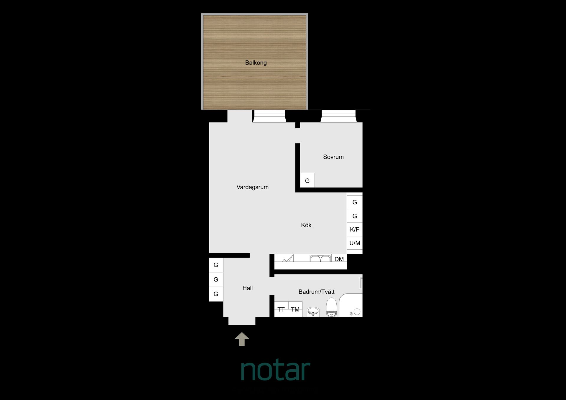 Bostadsrätt, Tellusgatan 3, Kungsängen, Jönköping