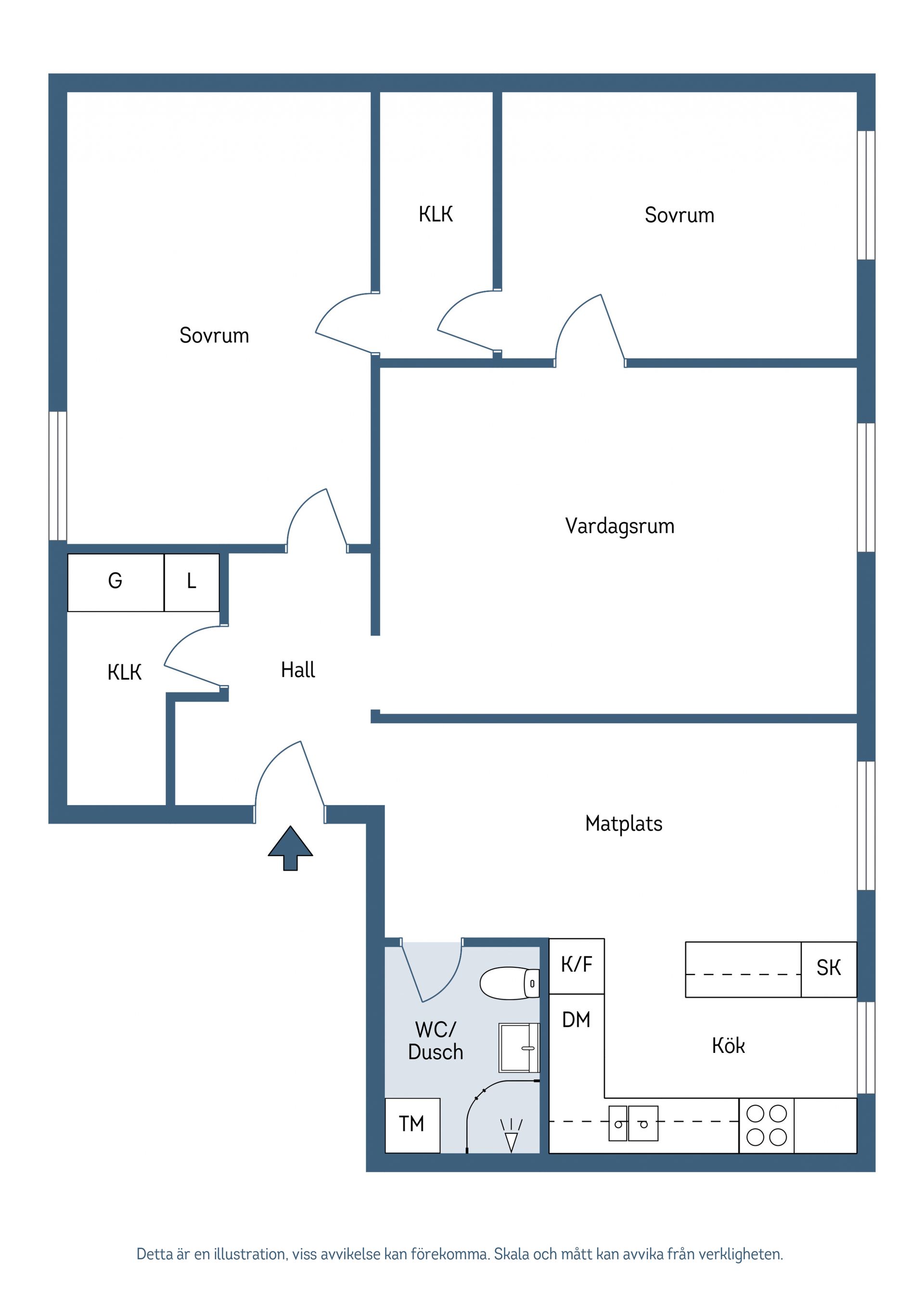 Bostadsrätt, Riksbyggevägen 2A, Skultorp, Skövde