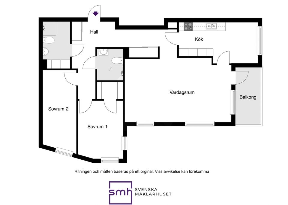 Bostadsrätt, Masugnsvägen 50, Bromma / Mariehäll, Stockholm