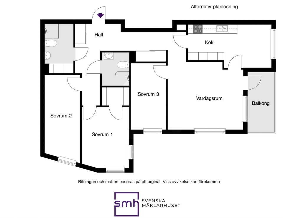 Bostadsrätt, Masugnsvägen 50, Bromma / Mariehäll, Stockholm