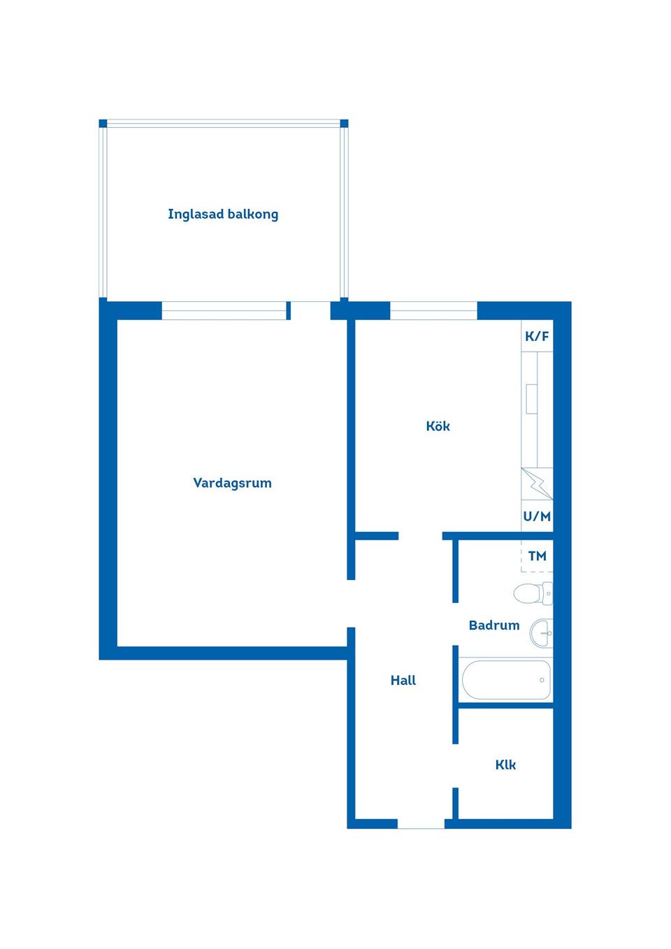 Bostadsrätt, Östergatan 6, Pantarholmen, Karlskrona