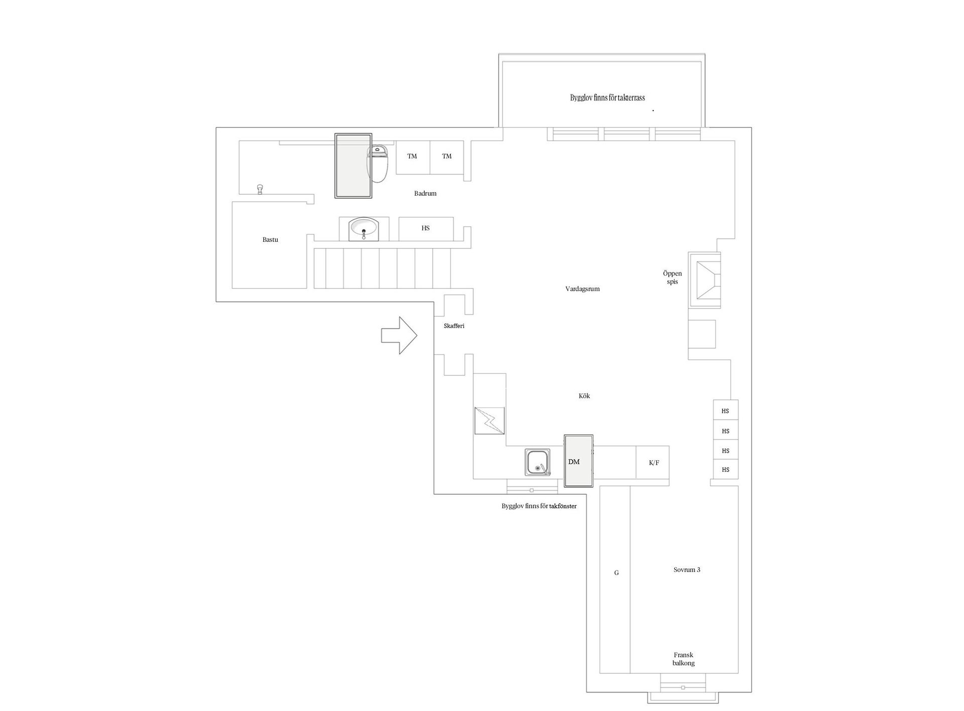 Bostadsrätt, Bondegatan 1D, Södermalm Katarina, Stockholm