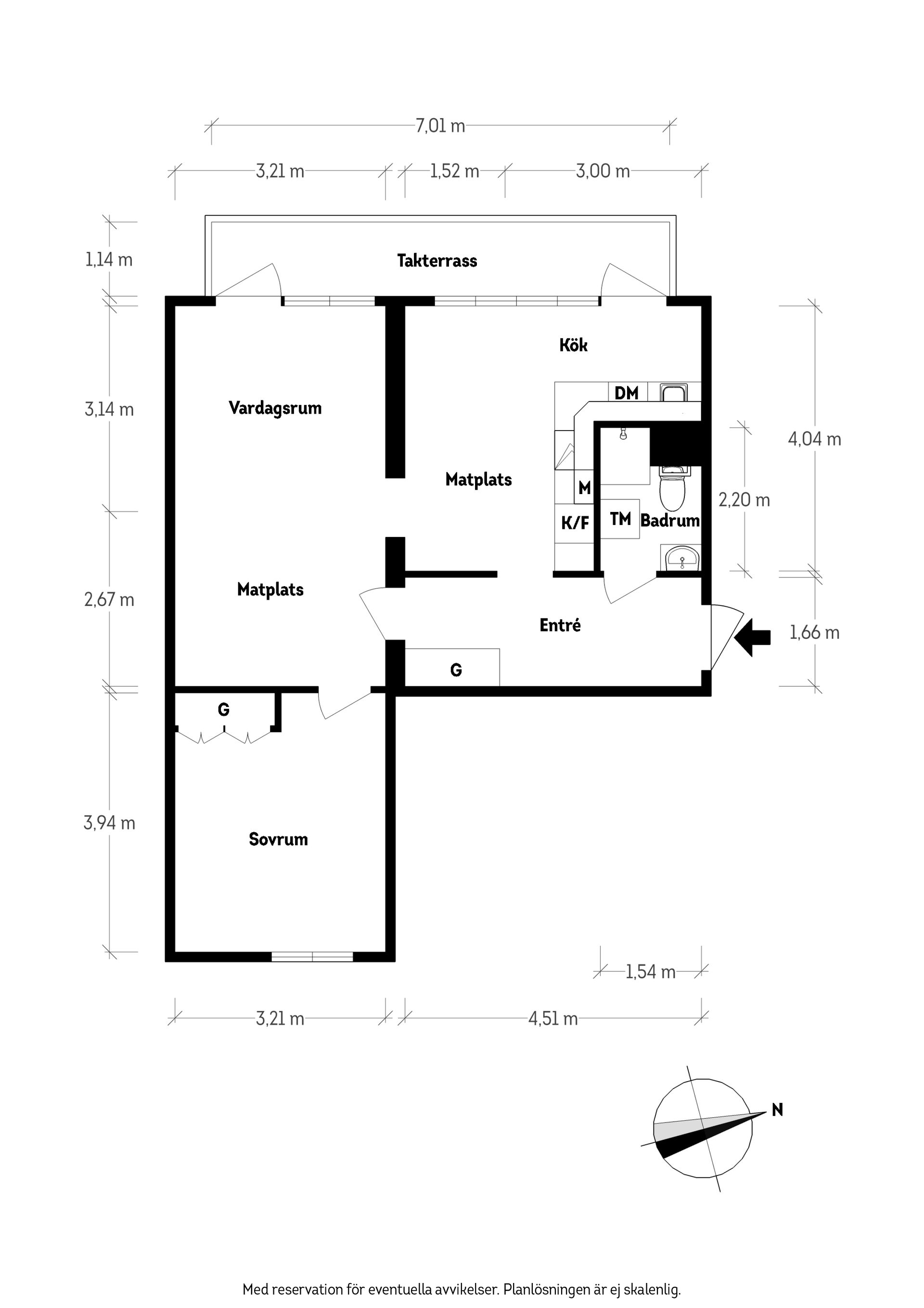 Bostadsrätt, Norra Gubberogatan 5, Olskroken, Göteborg