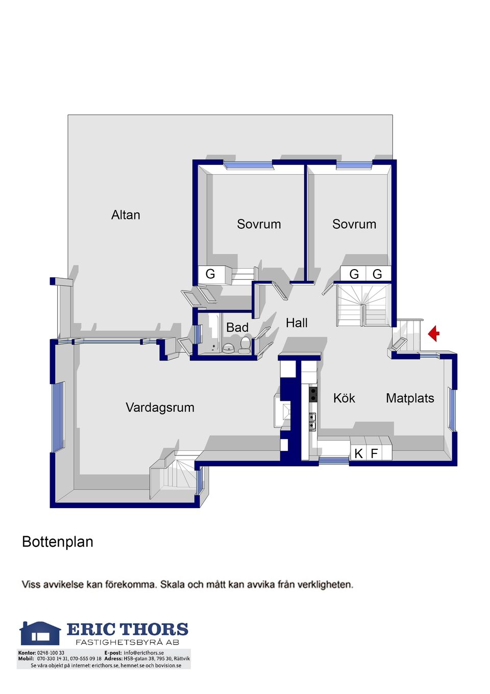 Villa, Strandvägen 27, Vikarbyn, Rättvik
