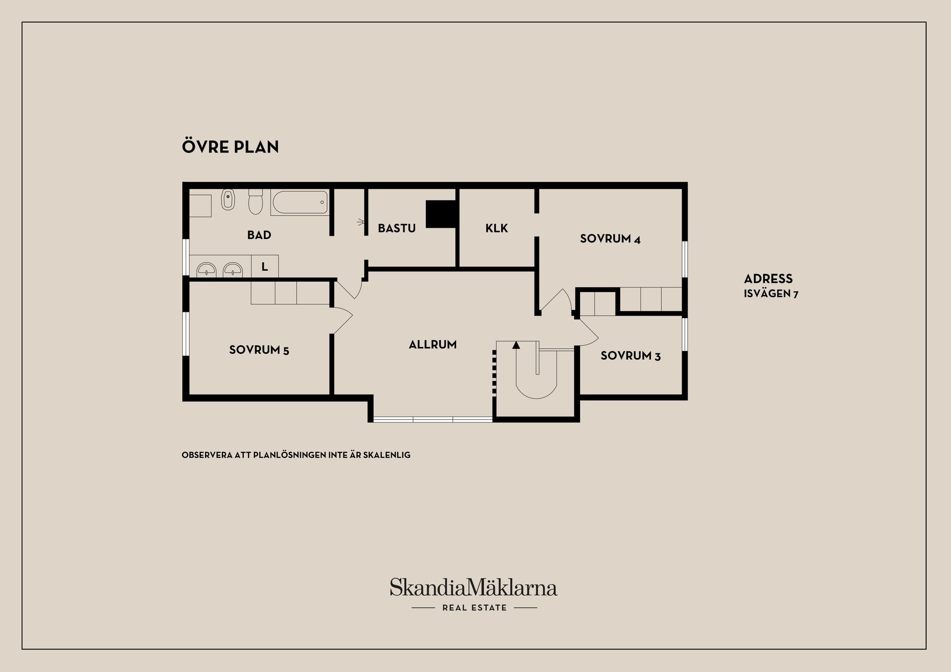 Villa, Isvägen 7, Hökåsen, Västerås