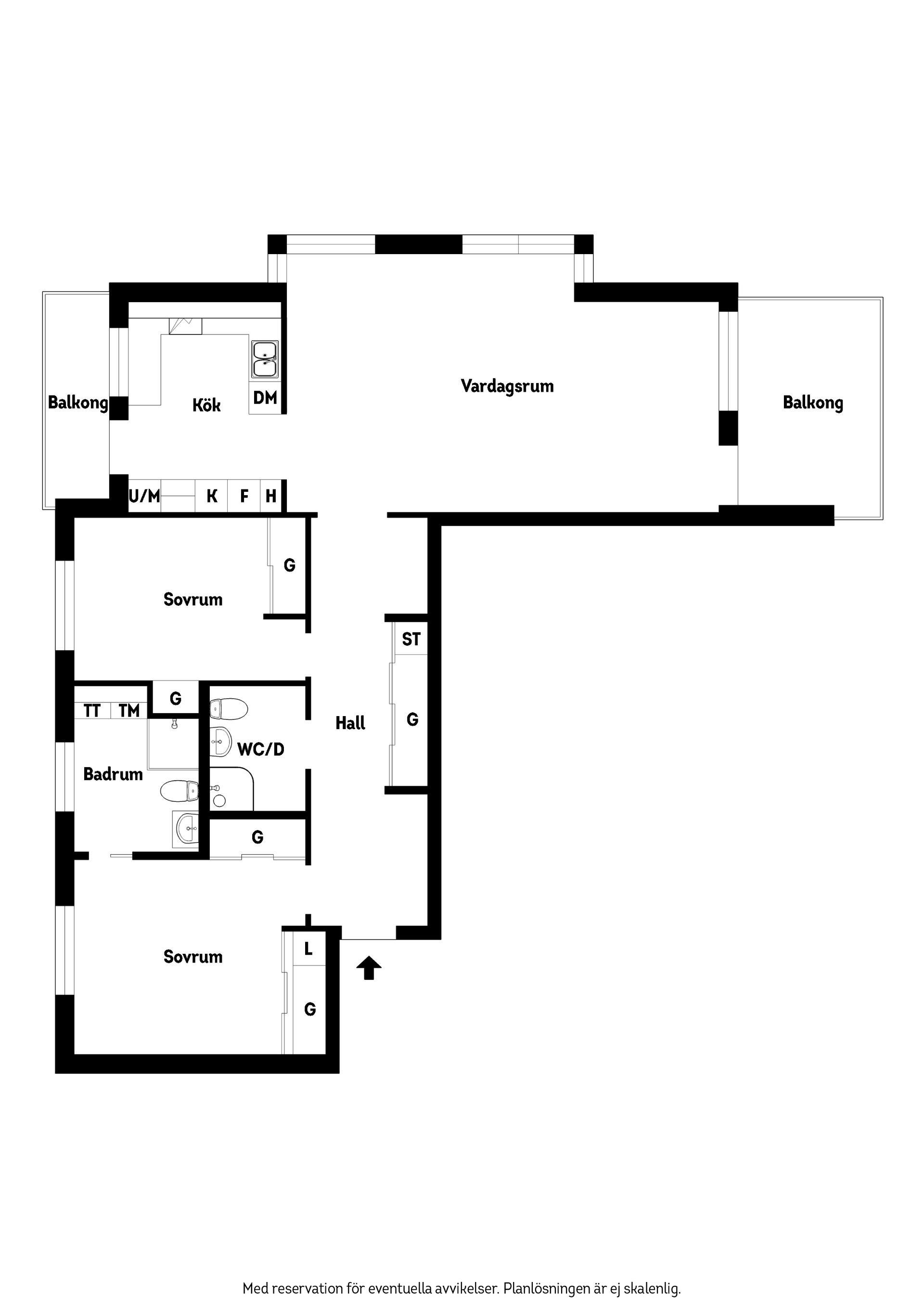 Bostadsrätt, Hällestadsvägen 8B, Dalby, Lund
