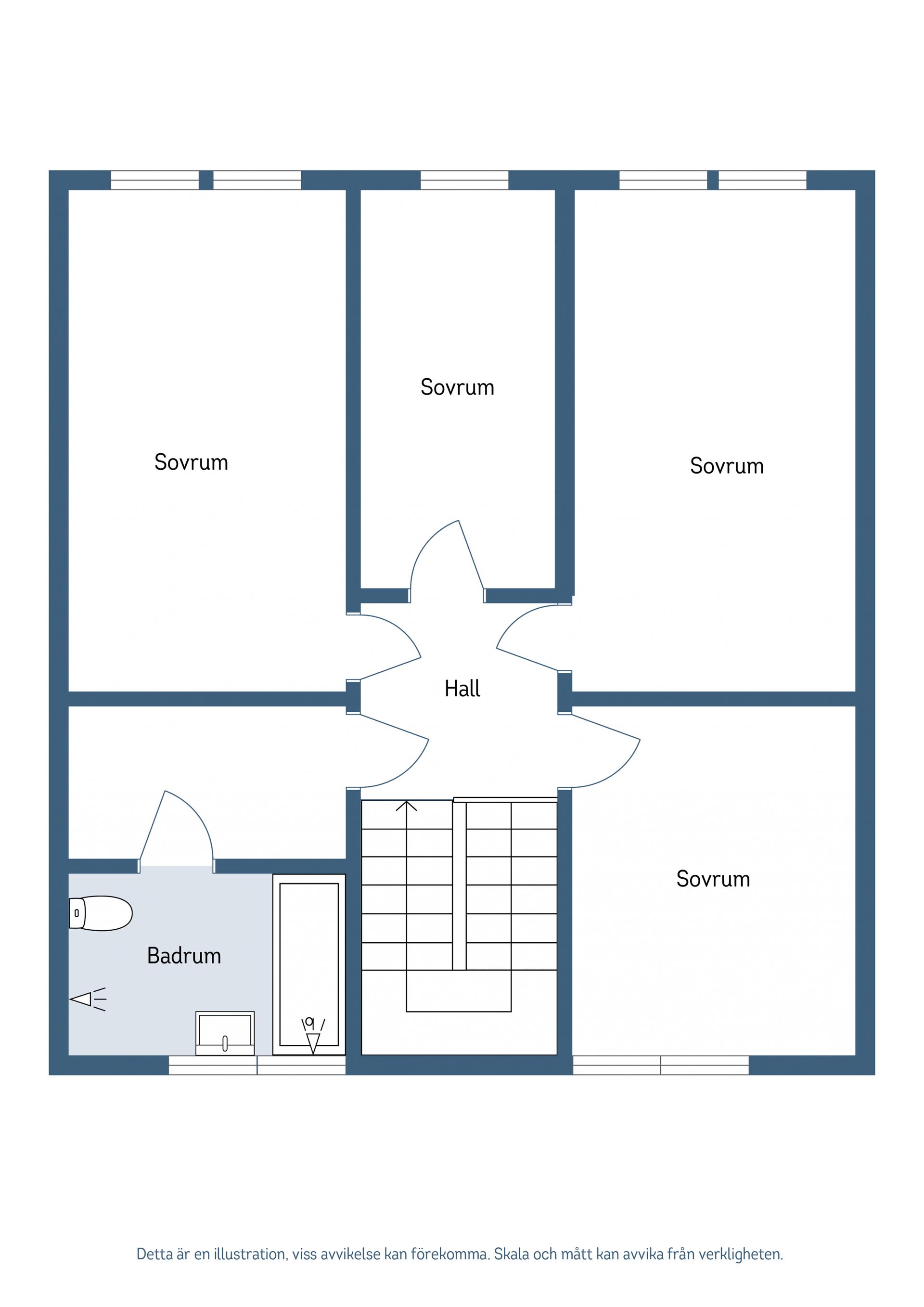 Radhus, Fredriksbergsvägen 38F, Södra Ryd, Skövde