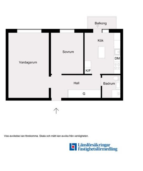 Bostadsrätt, Eriksdalsgatan 3A, Katrinelund, Malmö