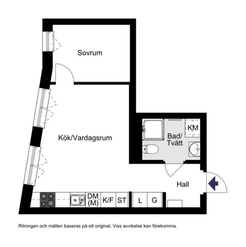 Bostadsrätt, Önologgatan 1, 6 tr!, Liljeholmskajen, Stockholm