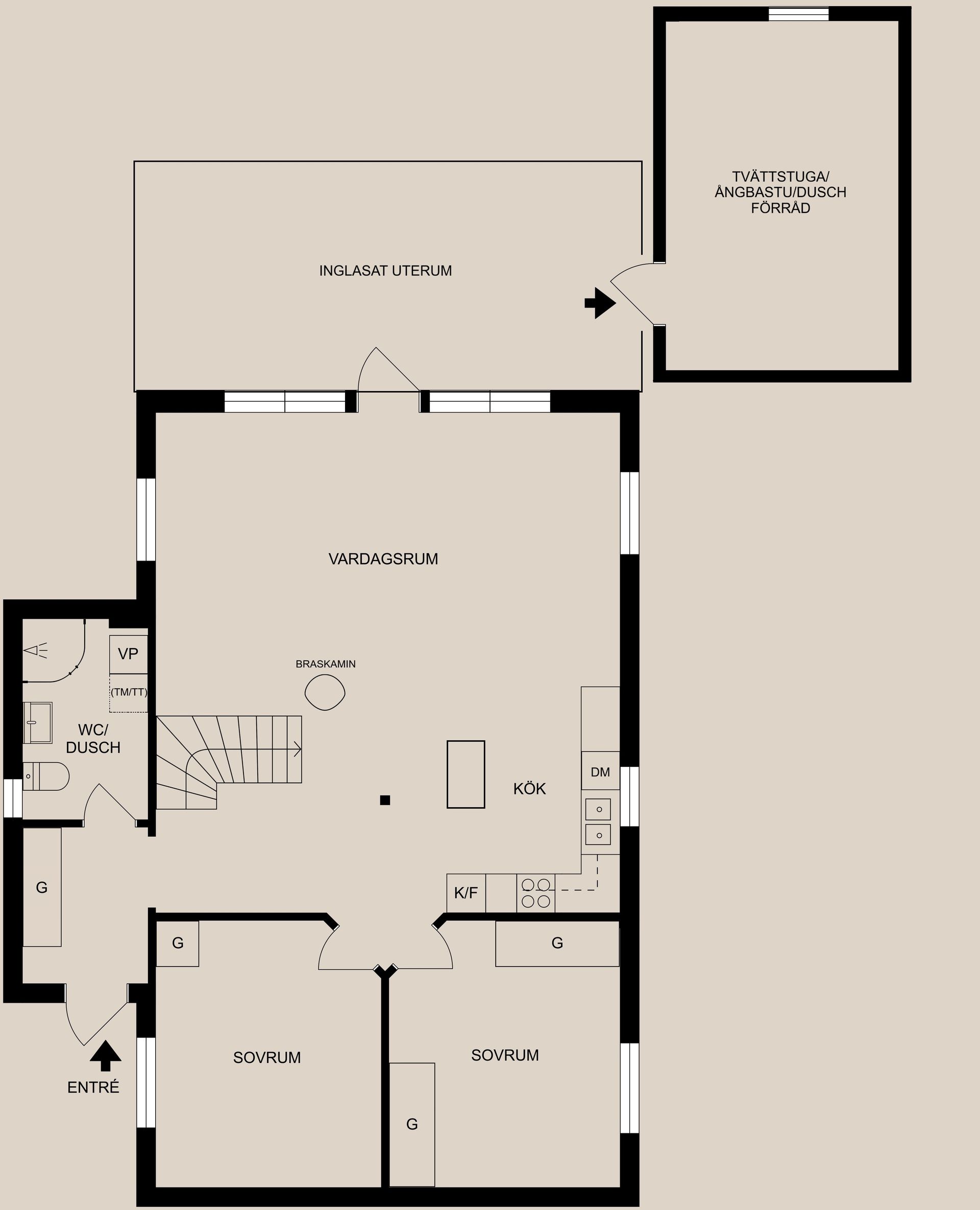 Villa, Grips väg 5, Mauritzberg, Norrköping