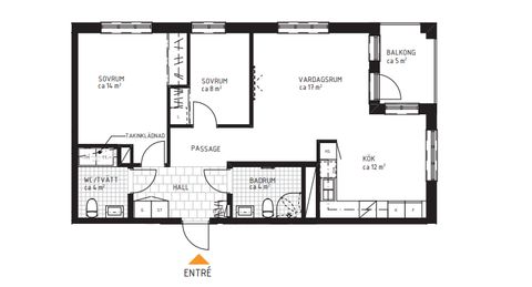 Bostadsrätt, Pilgatan 8, 0004, Norrtälje stad - Hamnen, Norrtälje