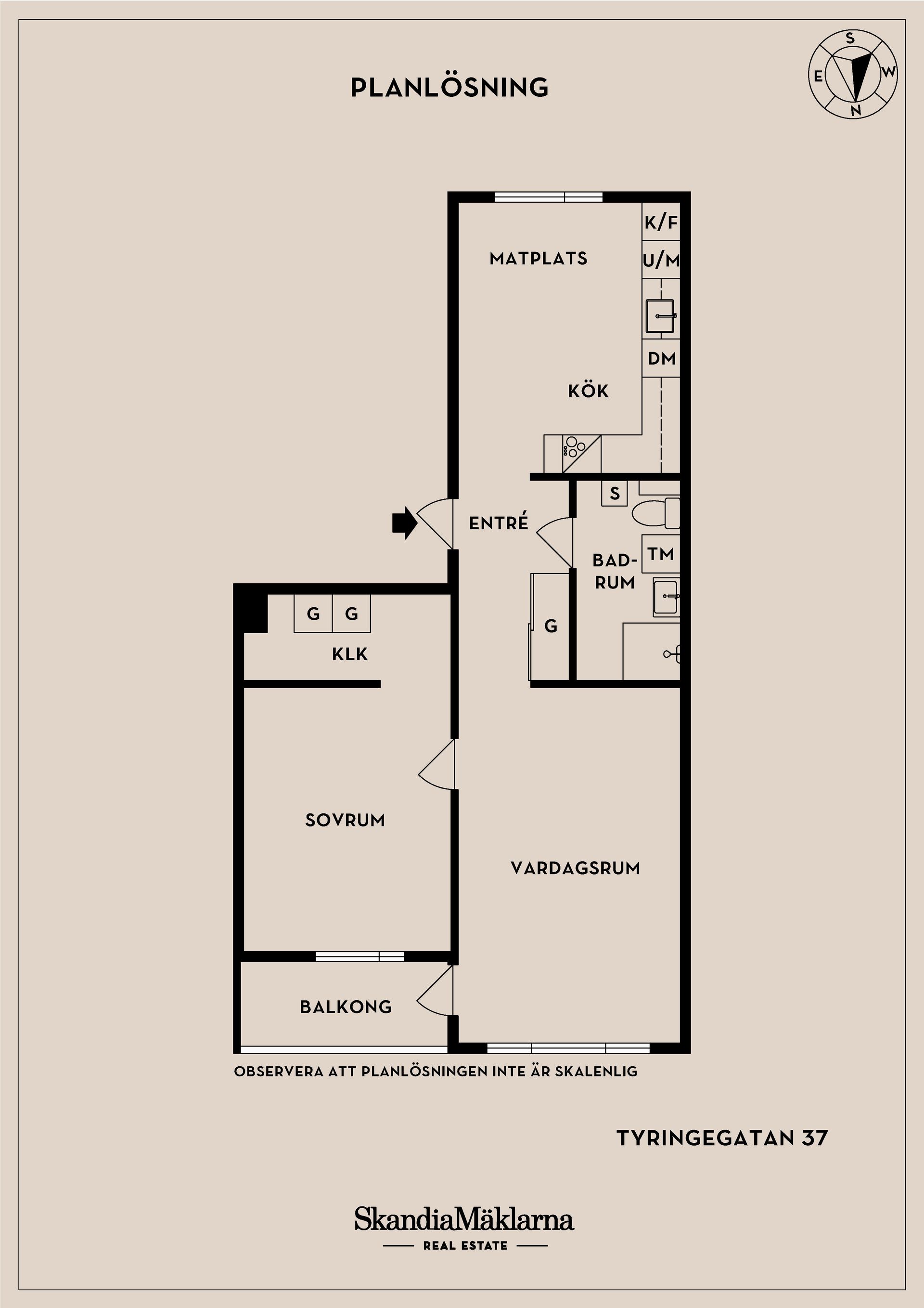 Bostadsrätt, Tyringegatan 37, Husensjö, Helsingborg