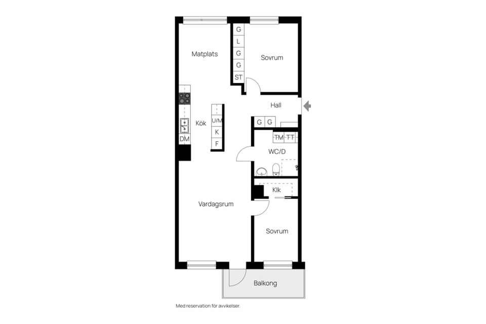 Bostadsrätt, Södra Kyrkogatan 27a, Borås