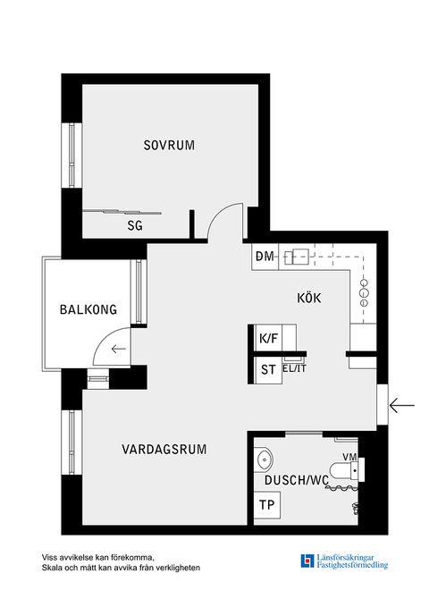 Bostadsrätt, Källtorpsvägen 21, 3tr med glimrande utsikt över Centralparken, Näsbypark, Täby