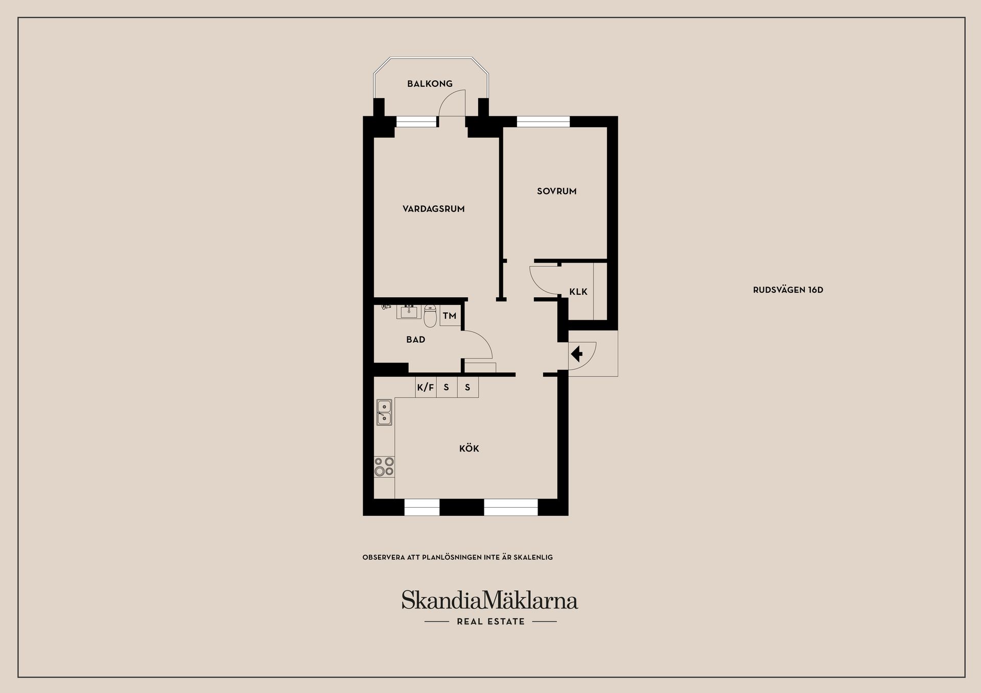 Bostadsrätt, Rudsvägen 16B, Sundsta, Karlstad