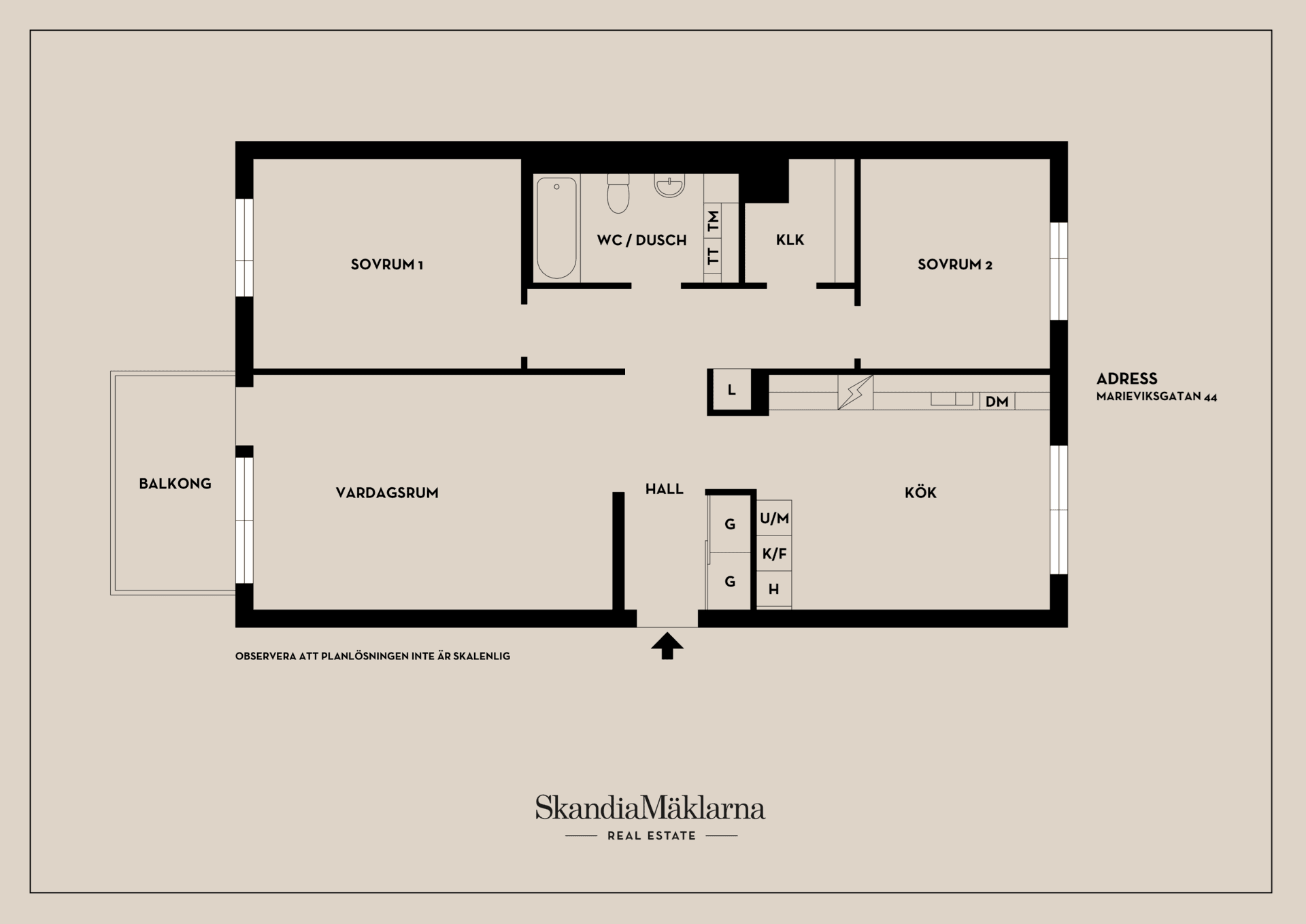 Bostadsrätt, Marieviksgatan 44, Liljeholmskajen, Stockholm