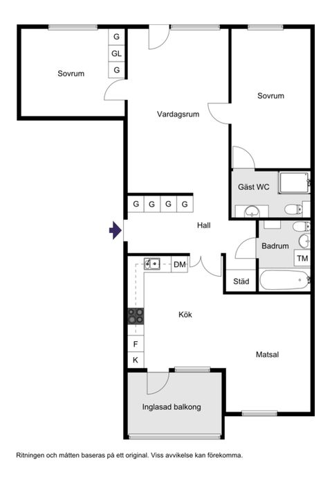 Bostadsrätt, Tranemansgatan 30, Eneborg, Helsingborg