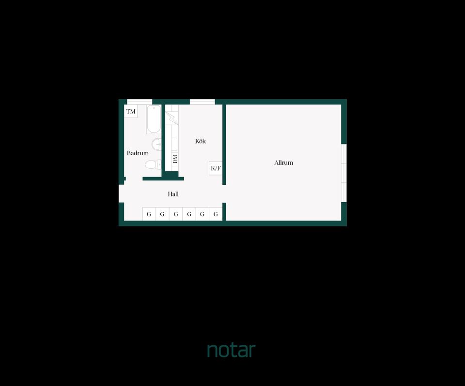 Bostadsrätt, Grönviksvägen 14B, Nynäshamn centralt, Nynäshamn