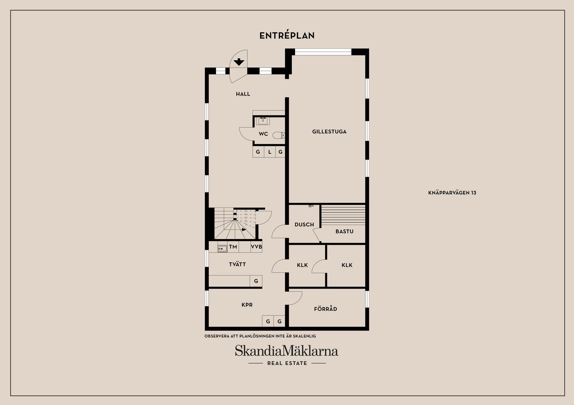 Villa, Knäpparvägen 13, Långsjö, Stockholm
