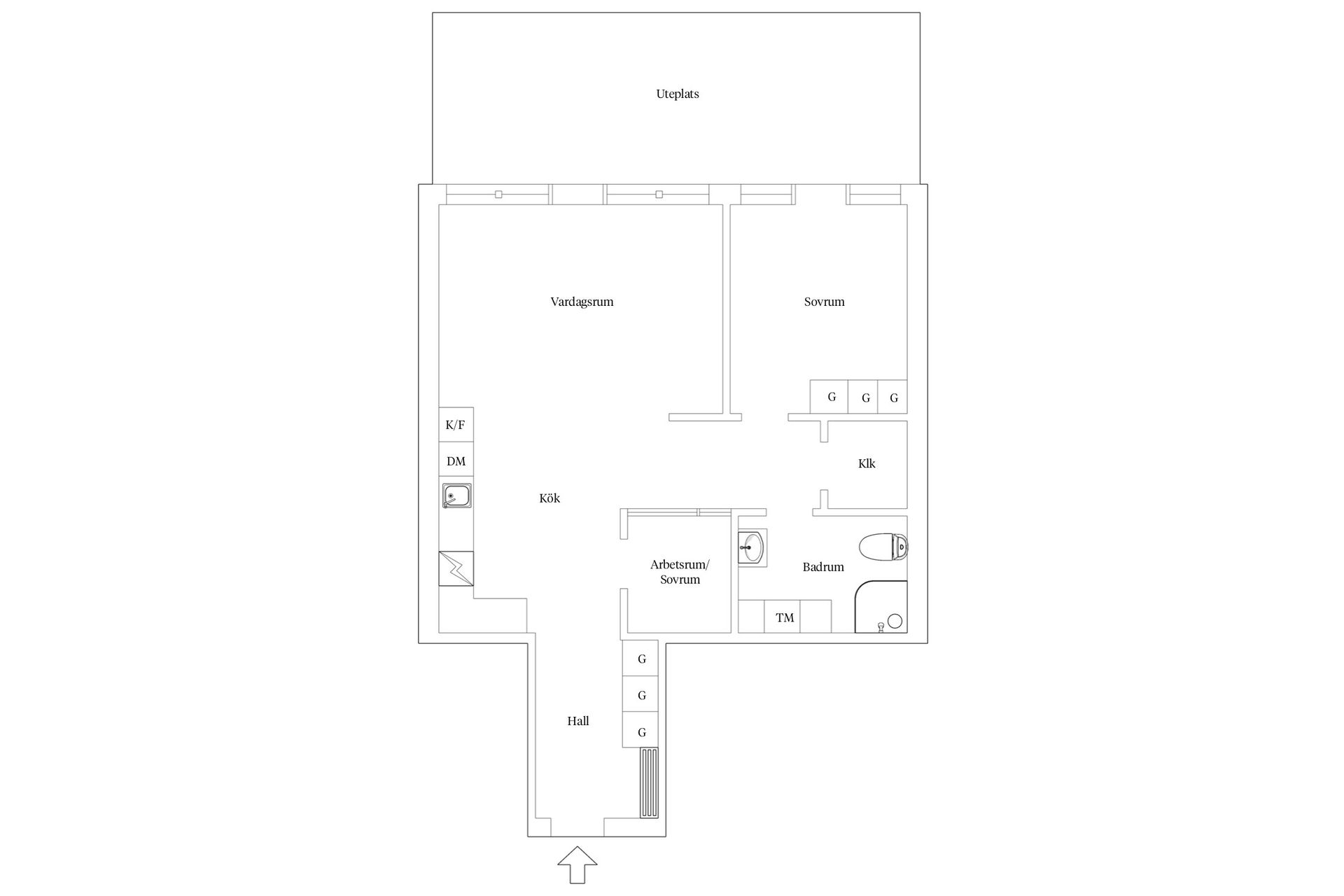 Bostadsrätt, Hjortängsvägen 2, Eknäs, Nacka