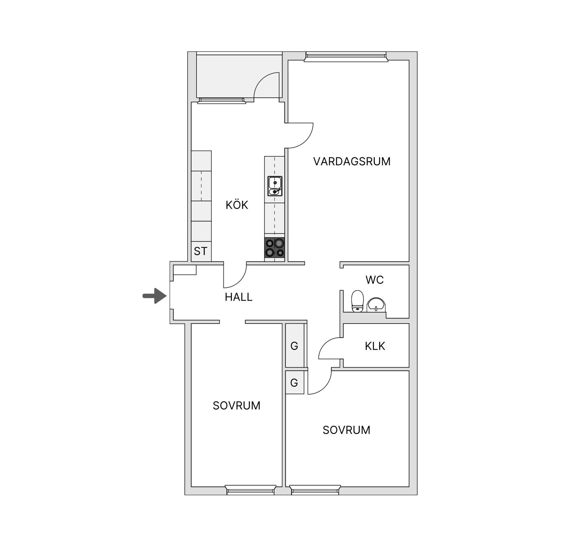 Bostadsrätt, Radarvägen 13, Hägernäs, Täby