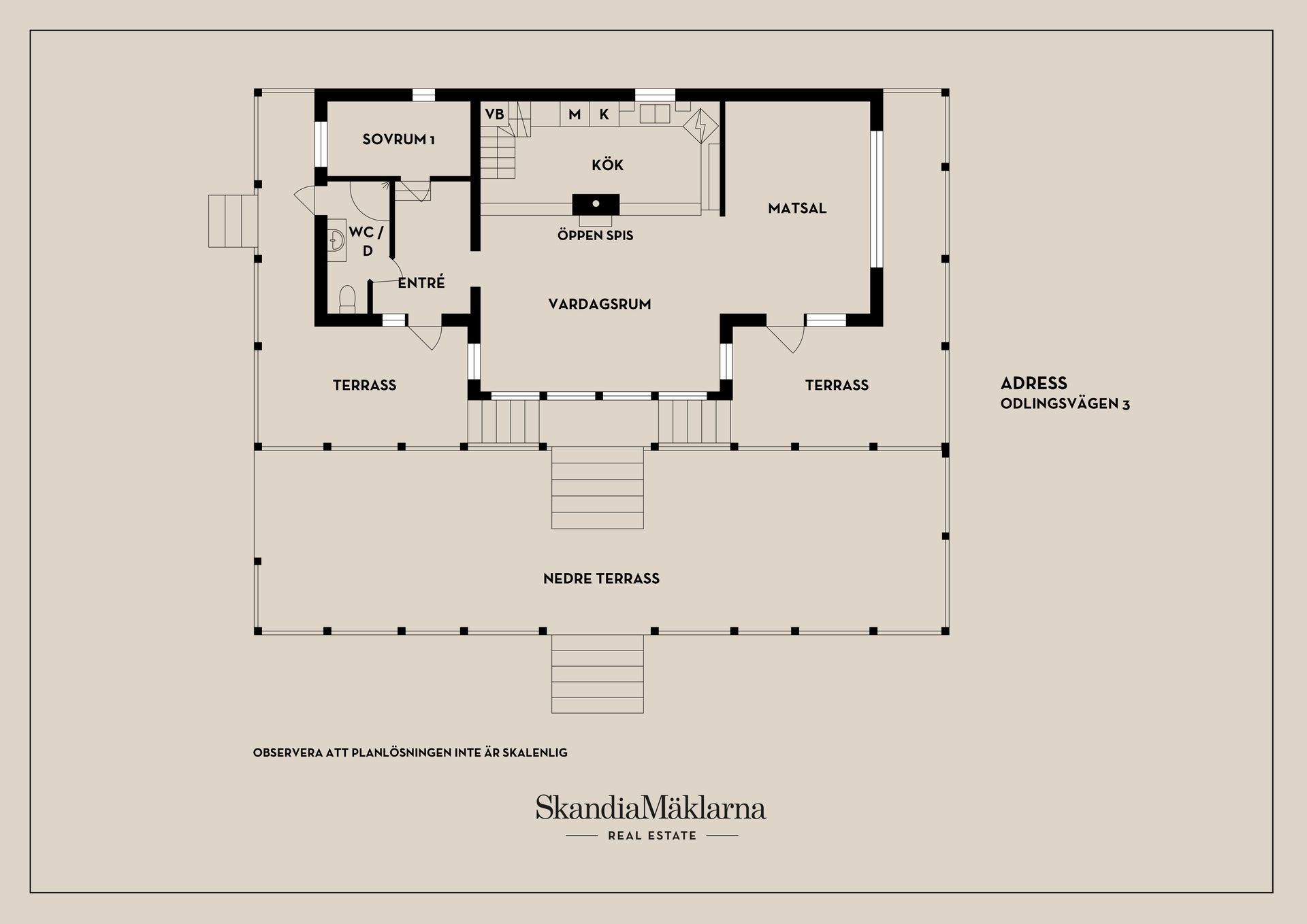 Villa, Odlingsvägen 3, Stora Timrarön, Österåker