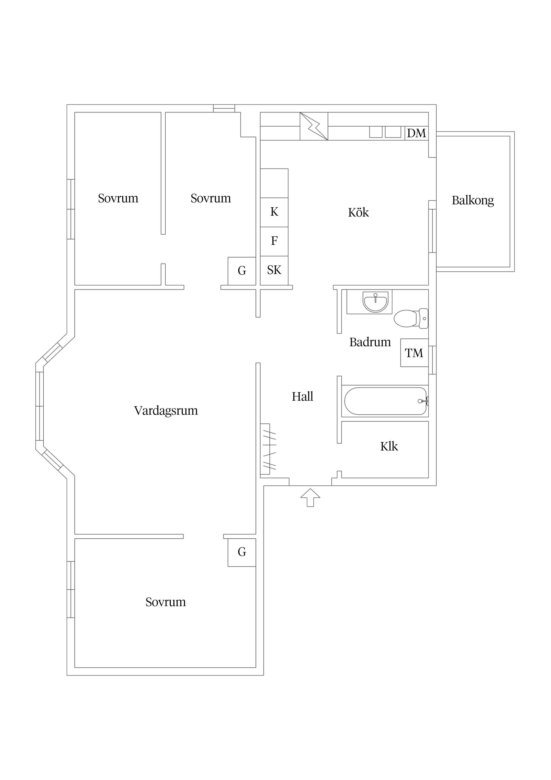 Bostadsrätt, Nävervägen 4, Torvalla, Östersund