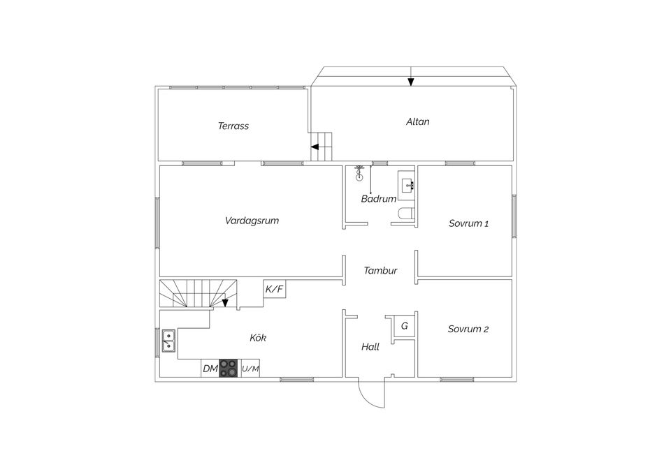 Villa, Stigarvägen 7, Perioden, Nyköping
