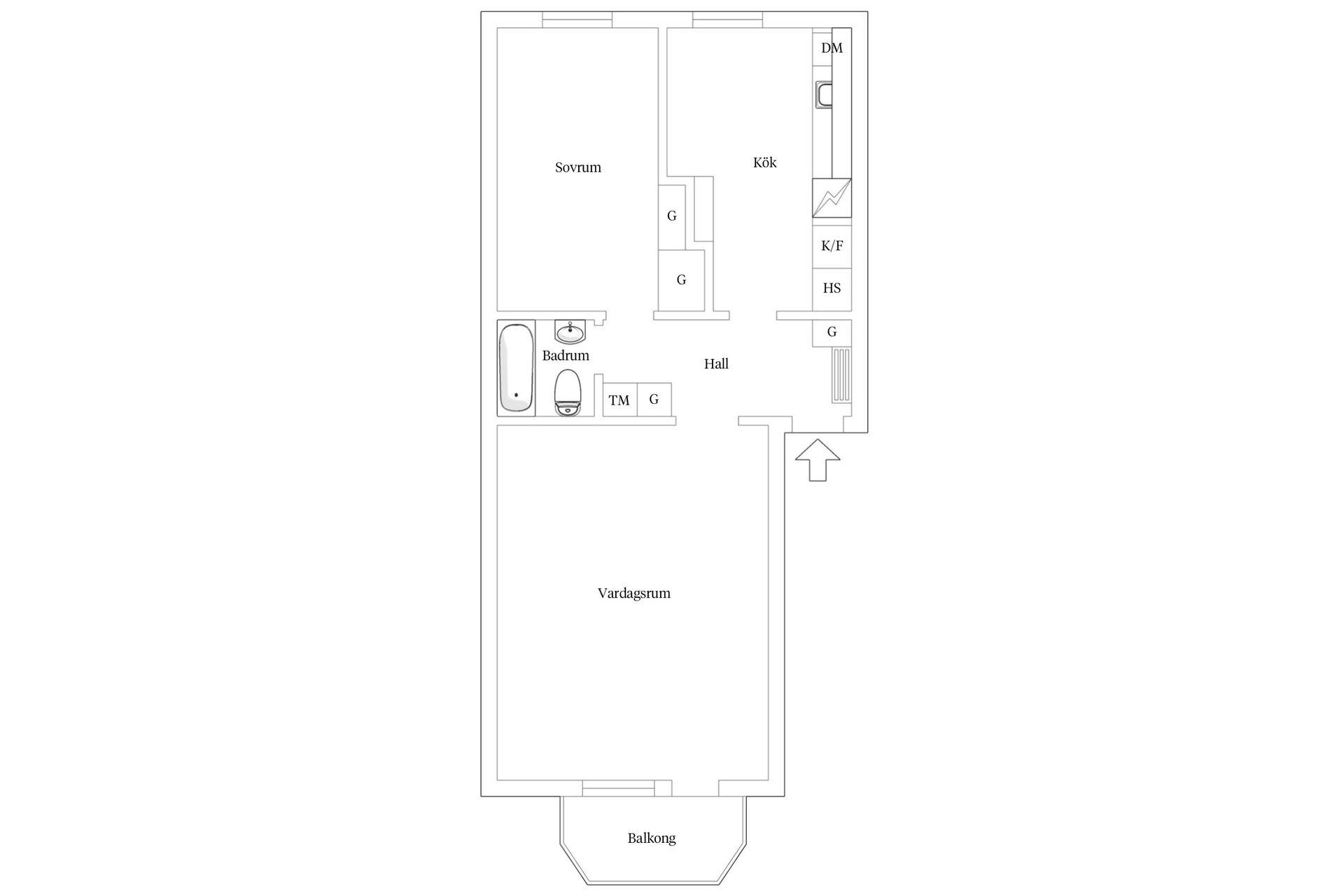 Bostadsrätt, Vårlöksgatan 5C, Centrala Hisingen, Göteborg