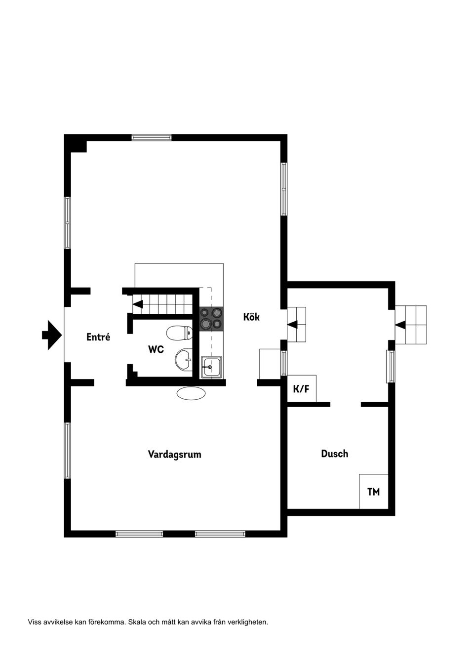 Villa, Donnersgatan 29, Klintehamn, Gotland