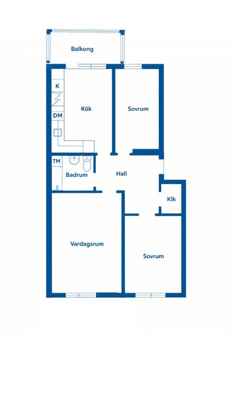 Bostadsrätt, Drottning Kristinas väg 71, Marieholm, Mariestad