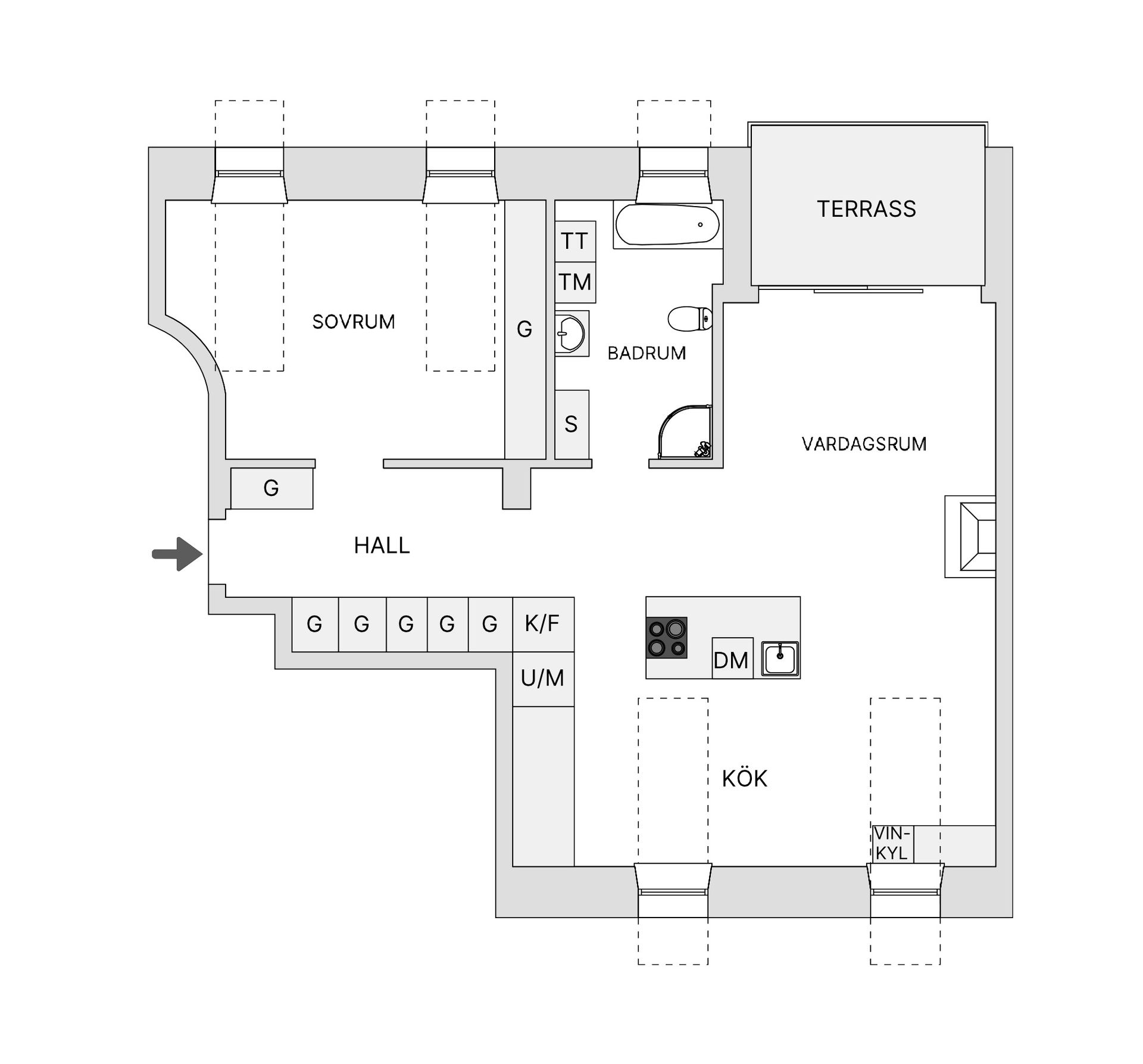 Bostadsrätt, Hornsgatan 94, Södermalm - Zinkensdamm, Stockholm