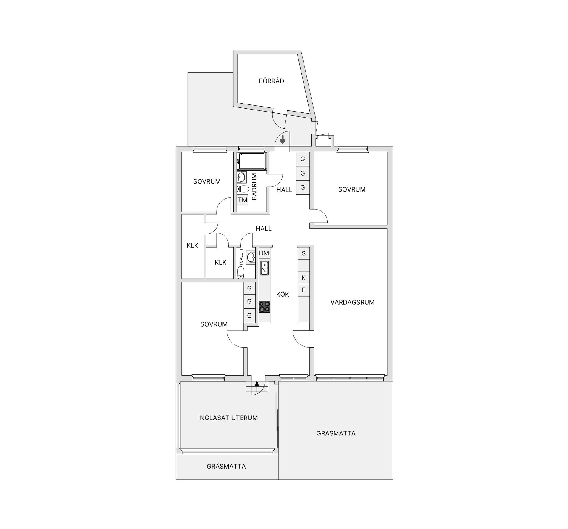 Villa, Sandrevelsvägen 35, Hisings Backa - Skogome, Göteborg