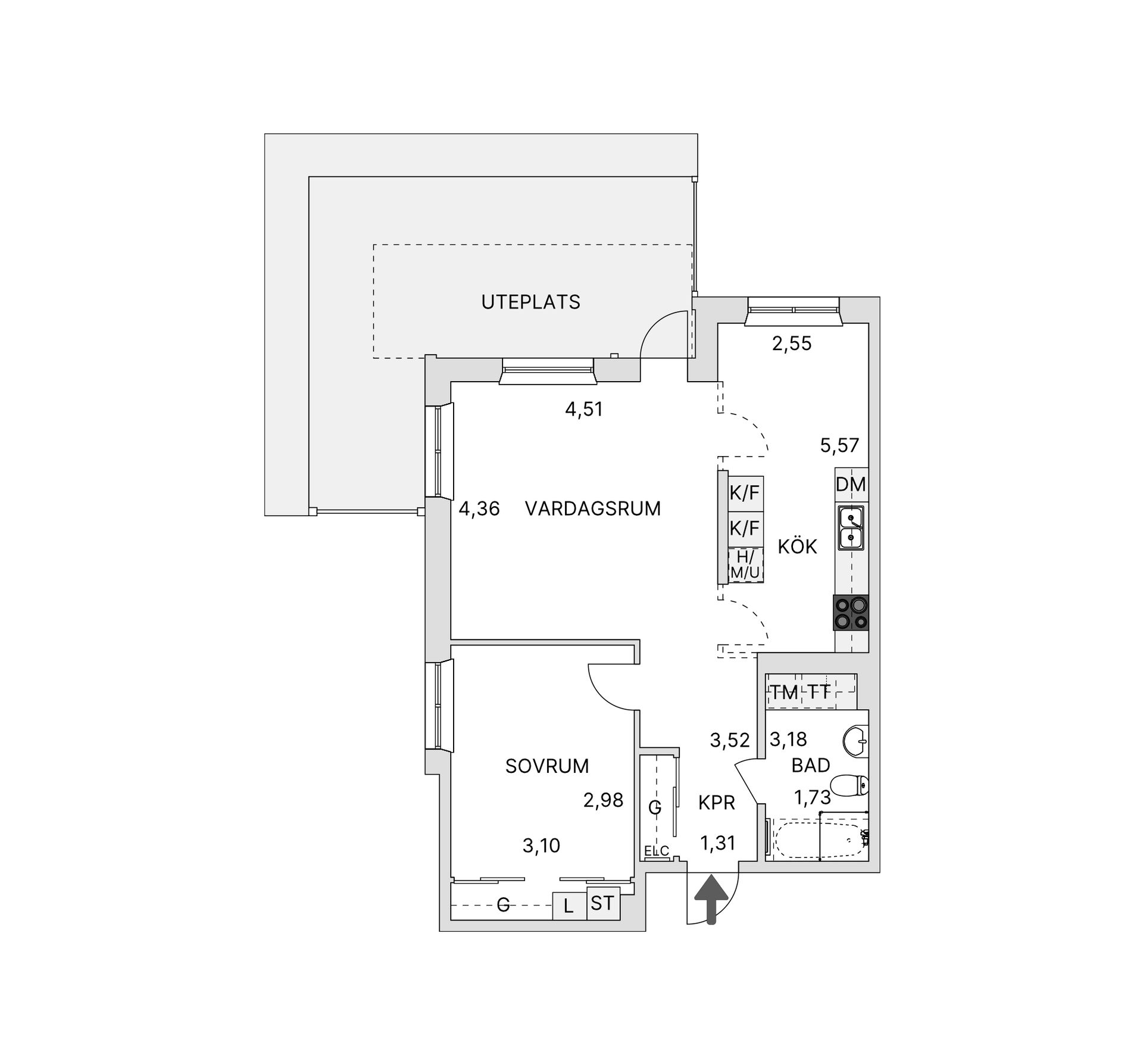 Bostadsrätt, Agavägen 25, Dalénum, Lidingö