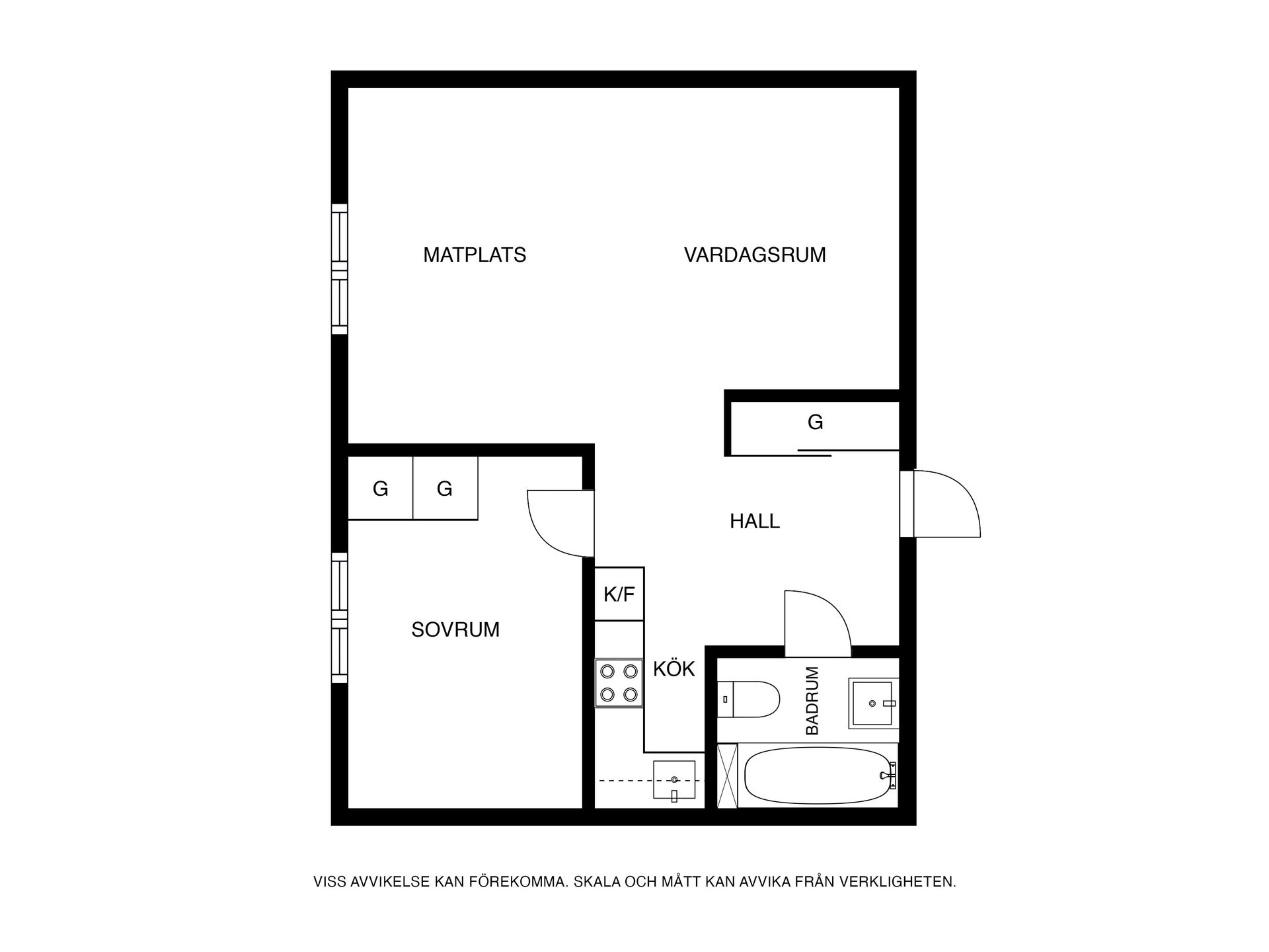 Bostadsrätt, Högalidsvägen 22C, Högalid, Trelleborg