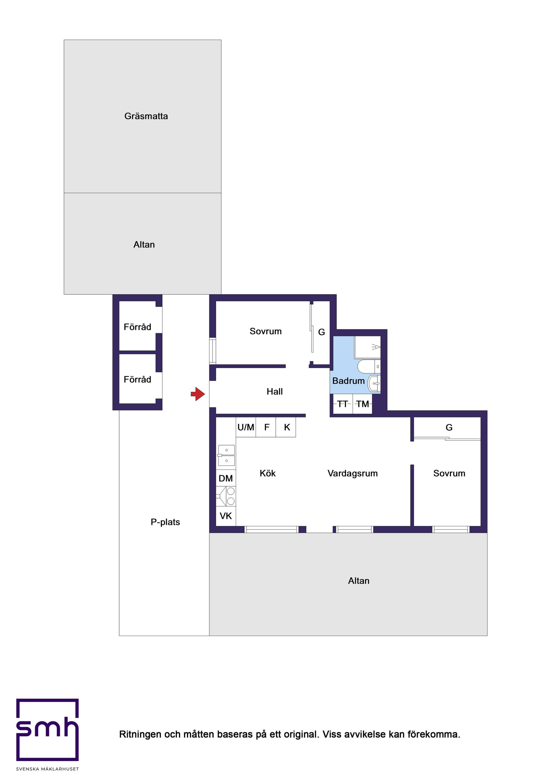 Bostadsrätt, Lupinstigen 17A, Vendelsö, Haninge