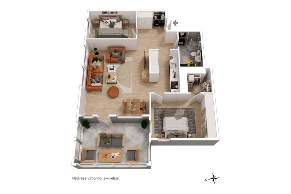 Bostadsrätt, Kyrkogårdsgatan 12, Borås