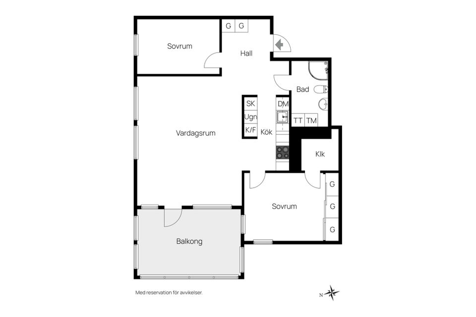 Bostadsrätt, Kyrkogårdsgatan 12, Borås