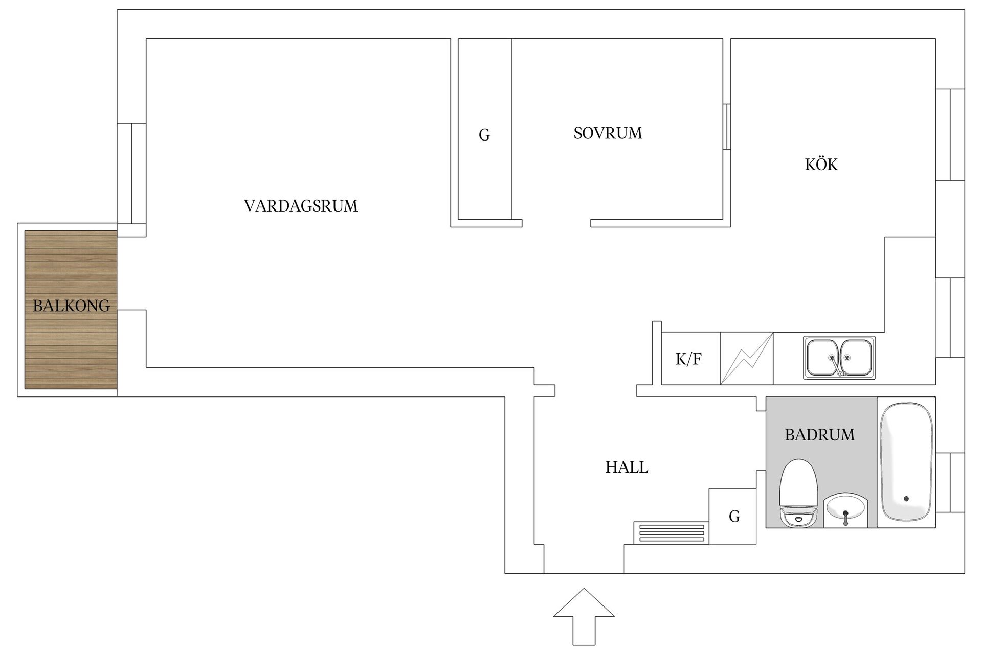 Bostadsrätt, Ronnebyvägen 15, Björkhagen, Stockholm