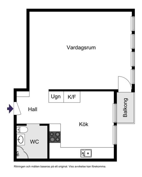 Bostadsrätt, Kvarnholmsgatan 3, Tågaborg, Helsingborg